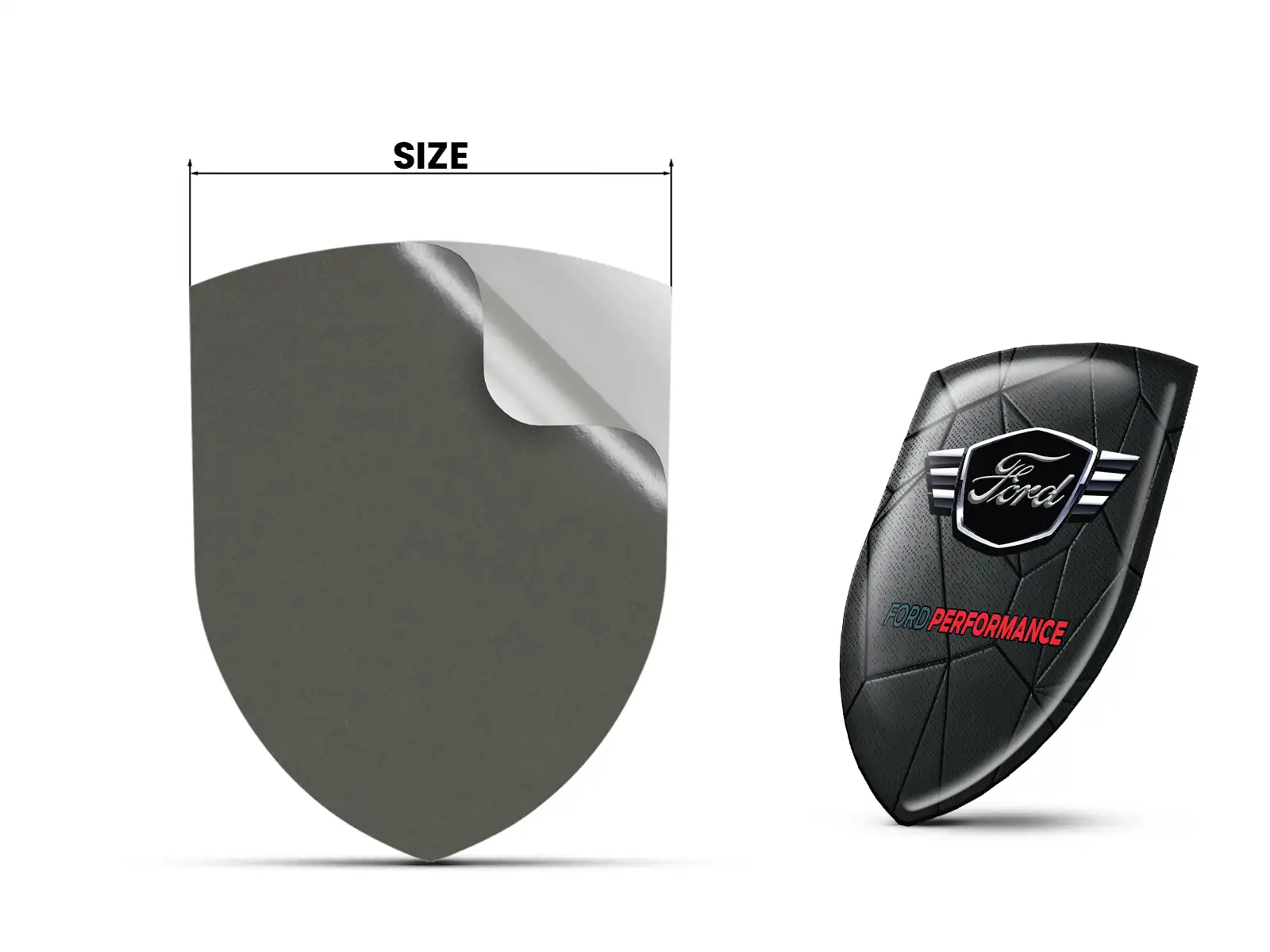 Ford Automatic Door Sticker Limited Universal Professional